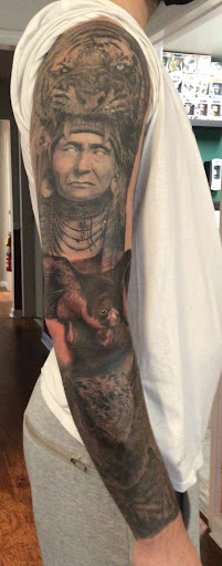 Explore bottom of foot tattoo ideas, creative tattoo ideas in Westland, available at Premier Tattoo Company Westland