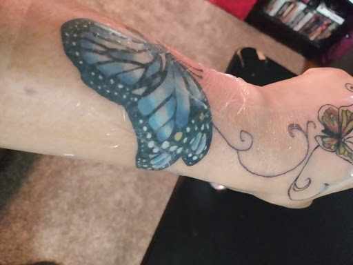 Explore floral arm sleeve tattoo ideas, creative tattoo ideas in Oak Grove, available at Empire28 Tattoo Studios