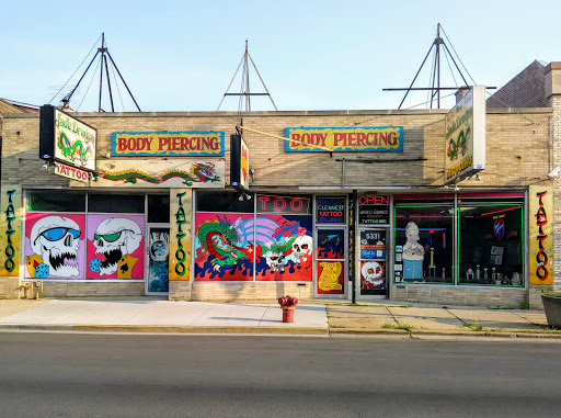 Tattoo Shop «Jade Dragon Tattoo Studio», reviews and photos, 5331 W Belmont Ave, Chicago, IL 60641, USA