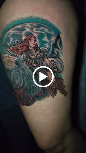Explore sagittarius tattoo ideas female, creative tattoo ideas in Buford, available at Inked Arts Tattoo Studio