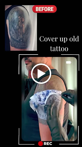 Explore abstract tattoo ideas, creative tattoo ideas in Garden Grove, available at Anna Hang Tattoo