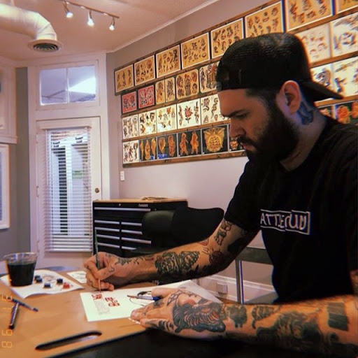 Explore bbq tattoo ideas, creative tattoo ideas in Buffalo, available at The Tilted Rose Tattoo
