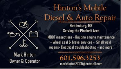Hinton's Mobile Diesel & Auto Repair