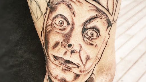 Explore wedding finger tattoo ideas, creative tattoo ideas in Carbondale, available at Bonedale Tattoo