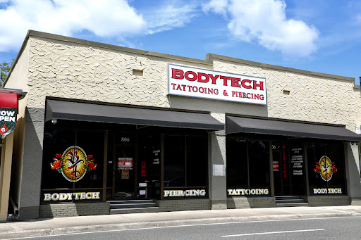Explore moon tattoo ideas, creative tattoo ideas in Gainesville, available at Bodytech Tattooing & Piercing