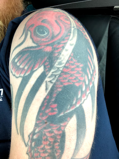 Explore marvel leg tattoo ideas, creative tattoo ideas in Charlotte, available at Canvas Tattoo & Art Gallery