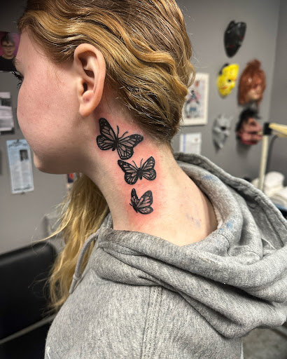 Explore handwriting tattoo ideas, creative tattoo ideas in Hudson Falls, available at ALTERED ADDICTION TATTOOS