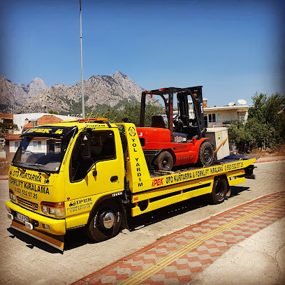 İpek Forklift Manlift Platform Kiralama Yol Yardım Çekici Hizmeti