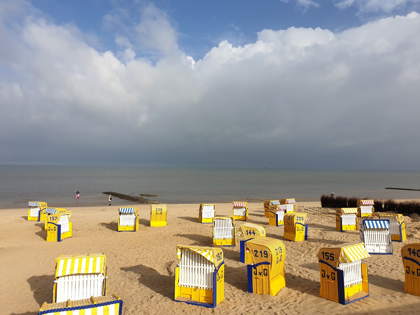 Foto de Praia de Duhnen - lugar popular entre os apreciadores de relaxamento