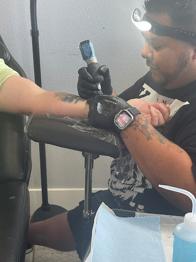 Explore safety pin tattoo ideas, creative tattoo ideas in Port Aransas, available at Island Ink studio