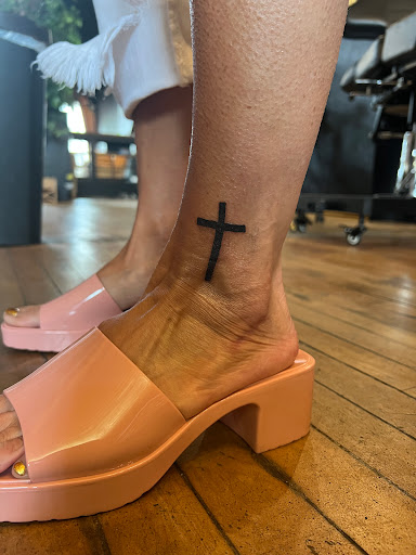 Explore fire and air tattoo ideas, creative tattoo ideas in Grand Rapids, available at Zodiac Lines Tattoo Co.