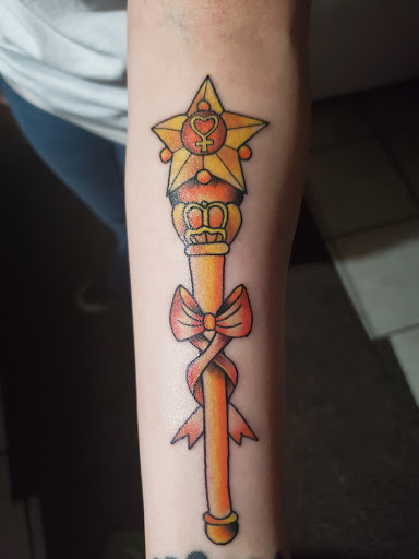 Explore acotar tattoo ideas, creative tattoo ideas in Orange, available at Leftys Tattoo