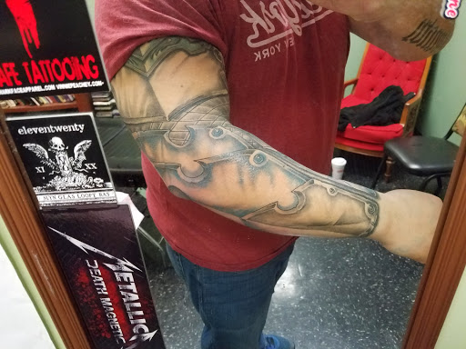 Explore flash art tattoo ideas, creative tattoo ideas in Wilkes Barre, available at Marcs Tattooing