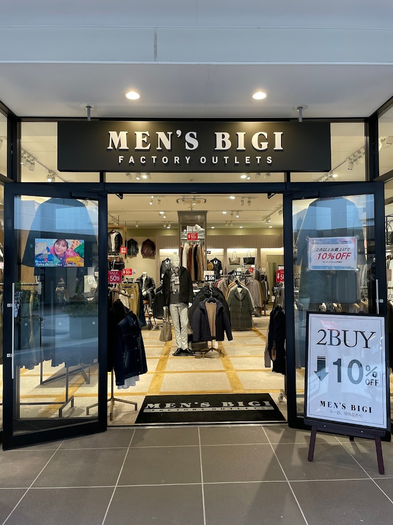 三井アウトレットパーク仙台港 MEN'S BIGI FACTORY OUTLET店
