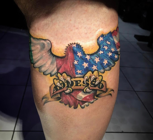 Explore tattoo sleeve skull ideas, creative tattoo ideas in Bronx, available at Anarchy Tattoo Studios