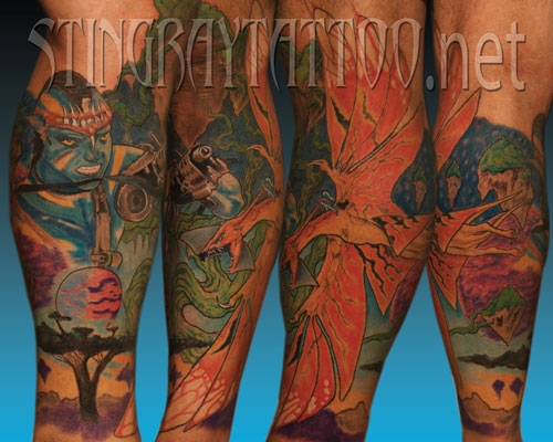 Explore spinal tattoo ideas, creative tattoo ideas in Reno, available at Stingray Tattoo supplies