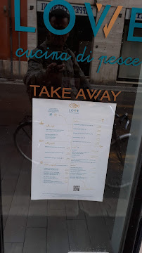 Menu / carte de Lowe Cucina di Pesce à Faenza