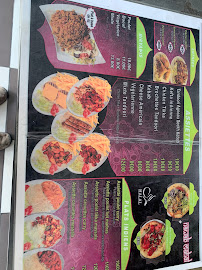 Menu du Darul aman à Metz