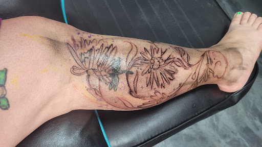 Explore simple hand tattoo ideas, creative tattoo ideas in Albuquerque, available at Urban Inkology Tattoo Studio (Coors)