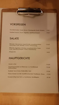 Restaurant Rheinkult – Schank- & Speisewirtschaft à Cologne (le menu)