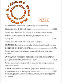 Menu / carte de Pizzeria L'oasi Dei Sapori à Lamezia Terme