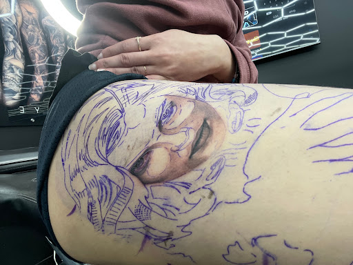 Explore tattoos with numbers ideas, creative tattoo ideas in Hollywood, available at Sacred Eye Tattoos