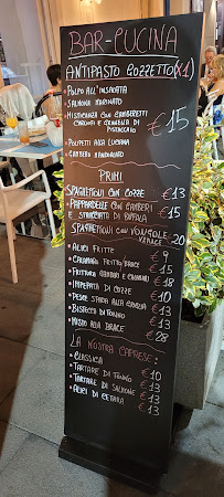 Restaurant Il Gozzetto à Pozzuoli (le menu)