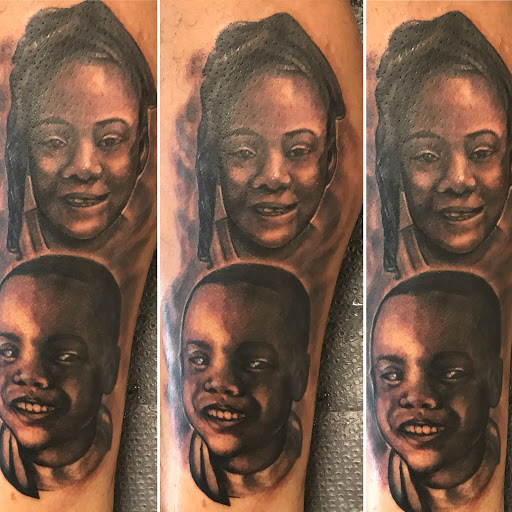 Explore split personality tattoo ideas, creative tattoo ideas in Augusta, available at Mr. Tattoo