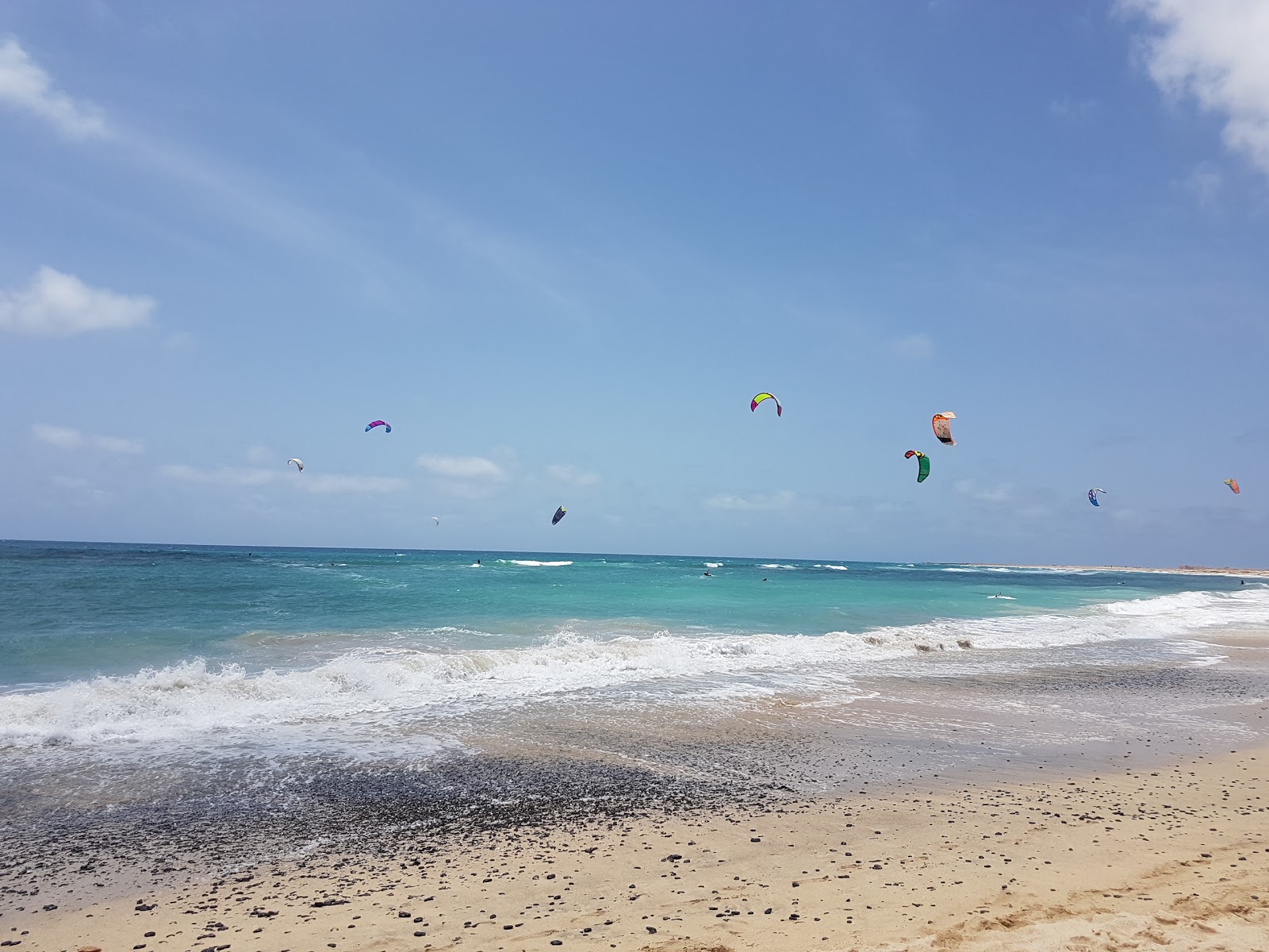 Foto von Kite Beach - Sal Cape Verde annehmlichkeitenbereich