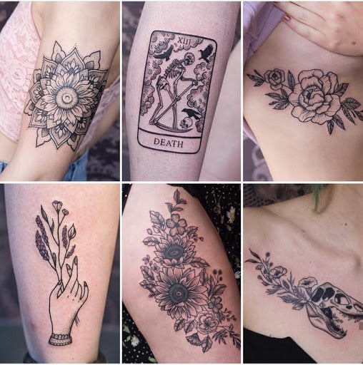 Minimalist tattoos Stockport