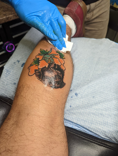 Explore fill in tattoo ideas, creative tattoo ideas in Roselle, available at Euphoria Ink Tattoo Studio and Body piercing