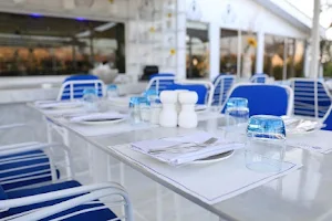 White & Blue - “The Greek Club” image