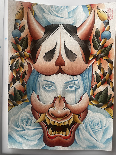 Explore loneliness tattoo ideas, creative tattoo ideas in North Charleston, available at Blu Gorilla Tattoo