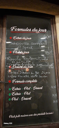 Restaurant Aigo Blanco à Forcalquier (le menu)