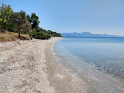 Foto av Marble beach med flera små vikar