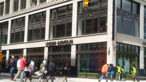 Clothing Store «Under Armour Brand House», reviews and photos, 1201 Woodward Ave, Detroit, MI 48226, USA