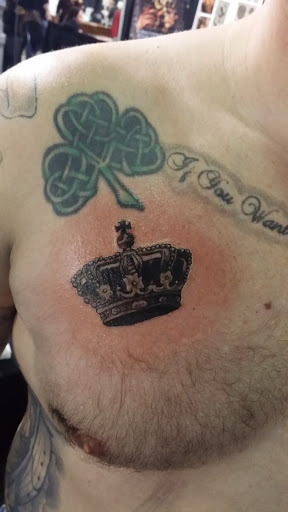 Explore puerto rican flag tattoo ideas, creative tattoo ideas in Phoenix, available at Grand Avenue Tattoo & Piercings