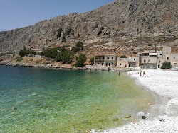 Gerolimenas beach'in fotoğrafı çok temiz temizlik seviyesi ile