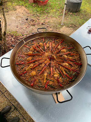Plat à paella à Malicorne-sur-Sarthe