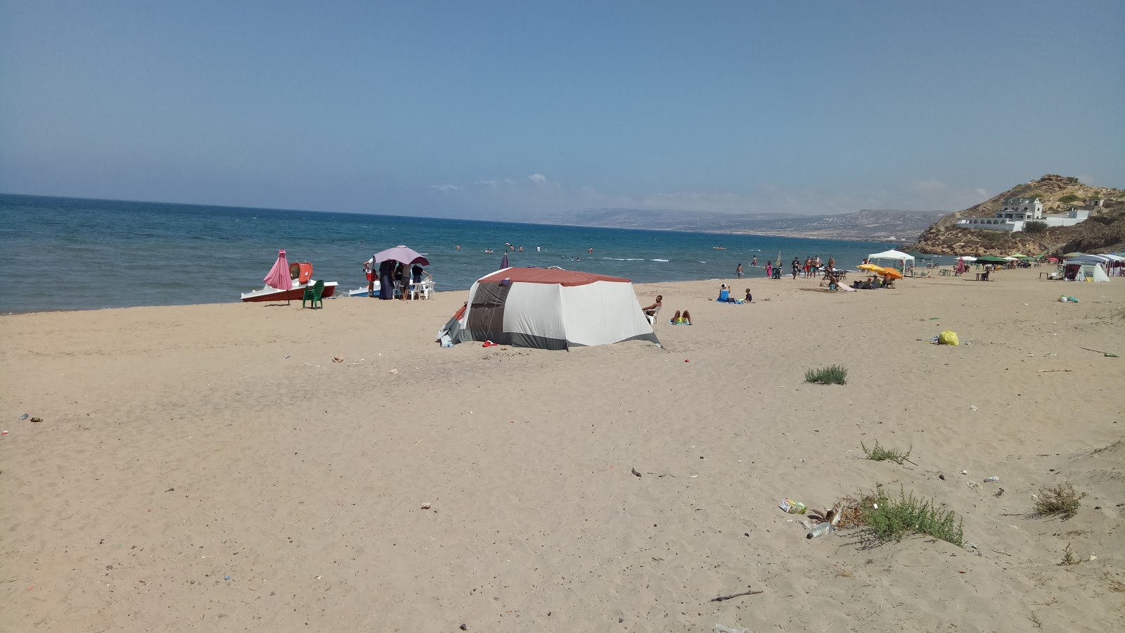 Foto av Playa Sidi Lehsen bekvämlighetsområde