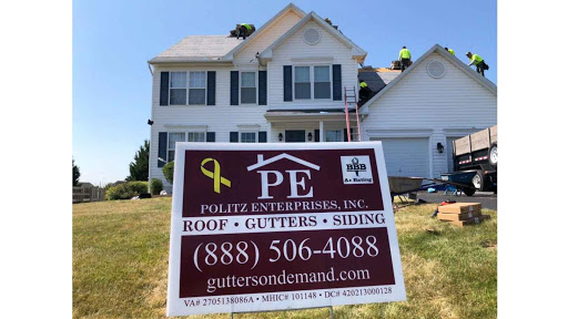 Roofing Contractor «Politz Enterprises Roofing Inc.», reviews and photos, 418 W Patrick St, Frederick, MD 21701, USA