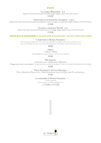 Al Frantoio à Raffa menu