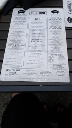 Barbecue Restaurant «MOJO Old City BBQ», reviews and photos, 5 Cordova St, St Augustine, FL 32084, USA