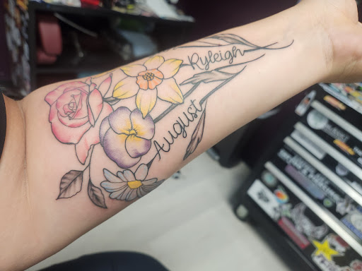 Explore whiskey tattoo ideas, creative tattoo ideas in Grand Ledge, available at Van Gogh Tattoos