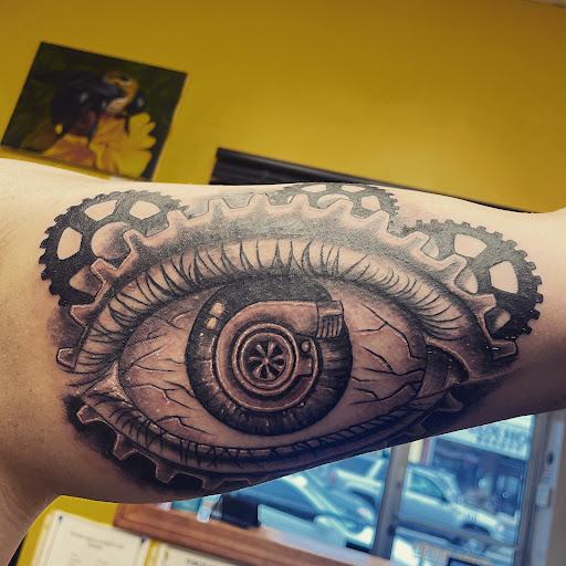 Explore libra scales tattoo ideas, creative tattoo ideas in Deer Park, available at Golden 7 Tattoos