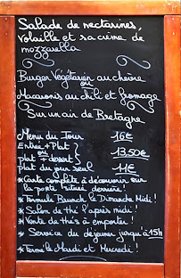 Le Bistrot des Vignes à Dax menu