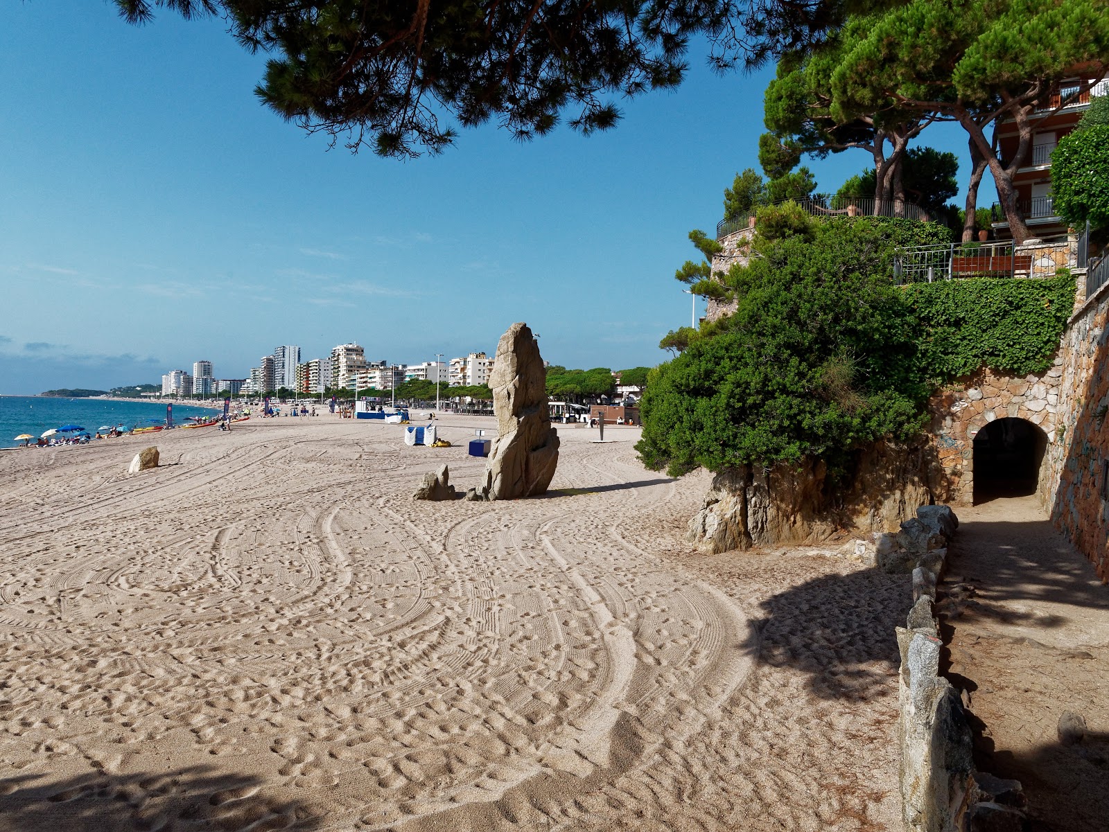 Foto van Paya de Aro met lange baai