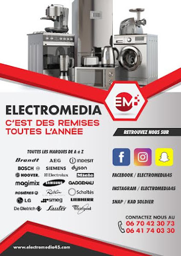 Magasin d'électroménager ELECTRO MEDIA Saint-Benoît-sur-Loire