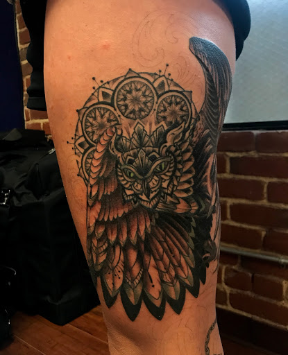 Explore matching mother daughter tattoos ideas, creative tattoo ideas in Scipio Center, available at Ace of Wands Private Tattoo & Tarot Studio . Appointment Only