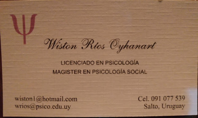 Psicólogo Wiston Ríos Oyhanart - Psicólogo